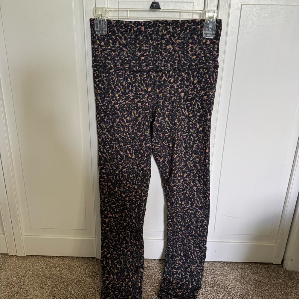 Lululemon Wunder Train 25” Leggings - Fluctuate Micro Pink Multi